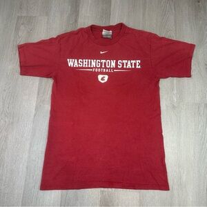 Vintage‎ Nike Team Cougars Washington State T-shirt Size Small College Football